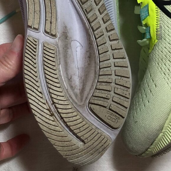 Nike Air Zoom Pegasus Running Sneakers Green Size 7 - Picture 7 of 10